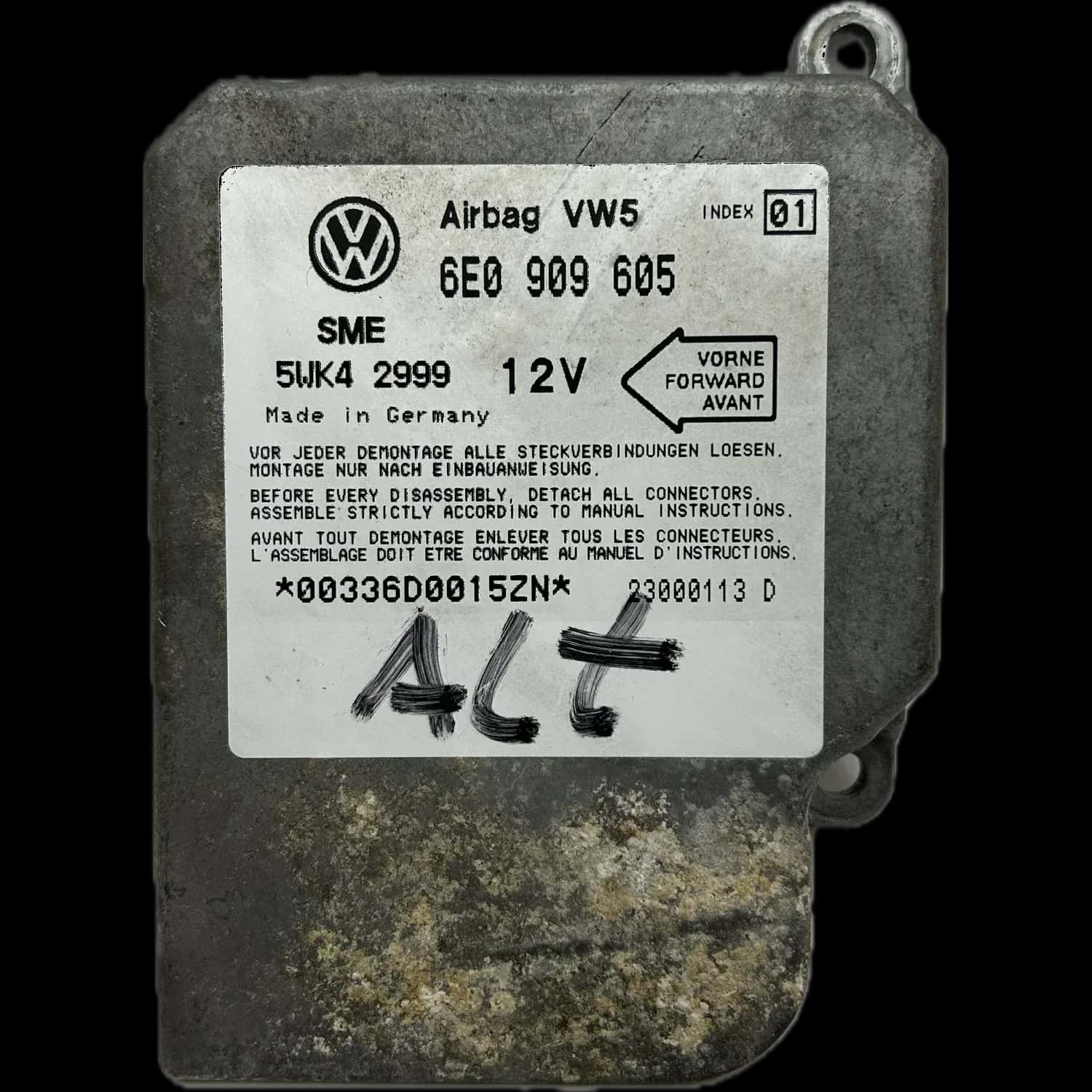 Volkswagen Lupo 6X airbag-regeleenheid reparatie