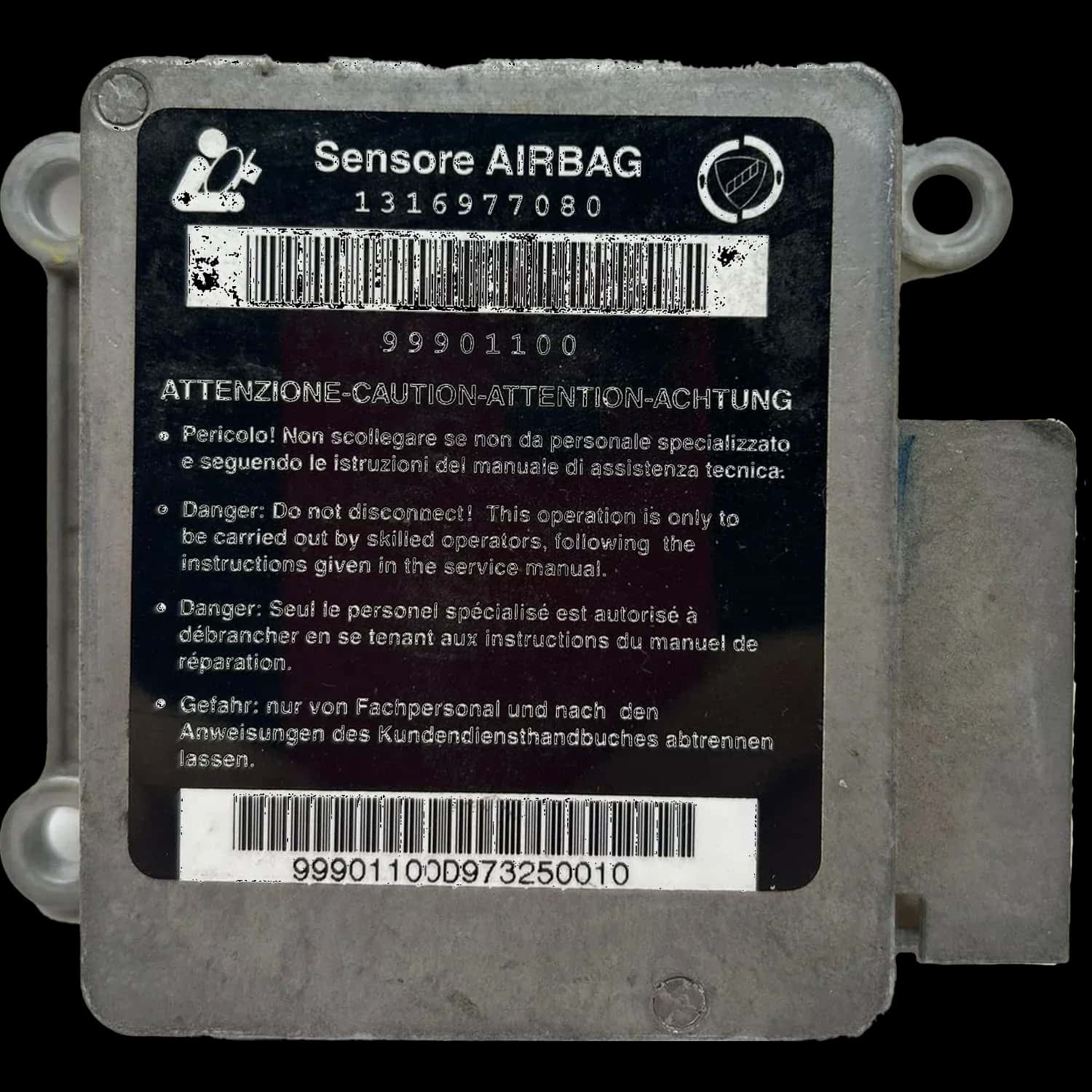 Peugeot Boxer I airbag-regeleenheid reparatie