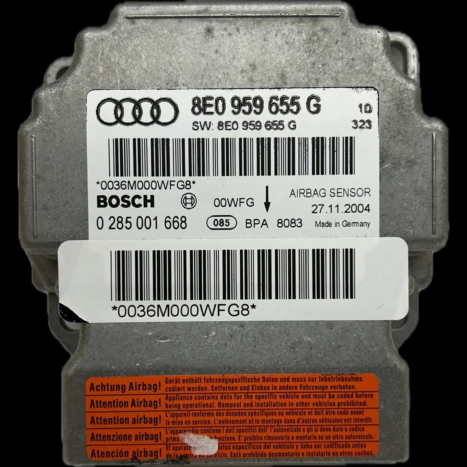 Seat Exeo Mk1 airbag-regeleenheid reparatie