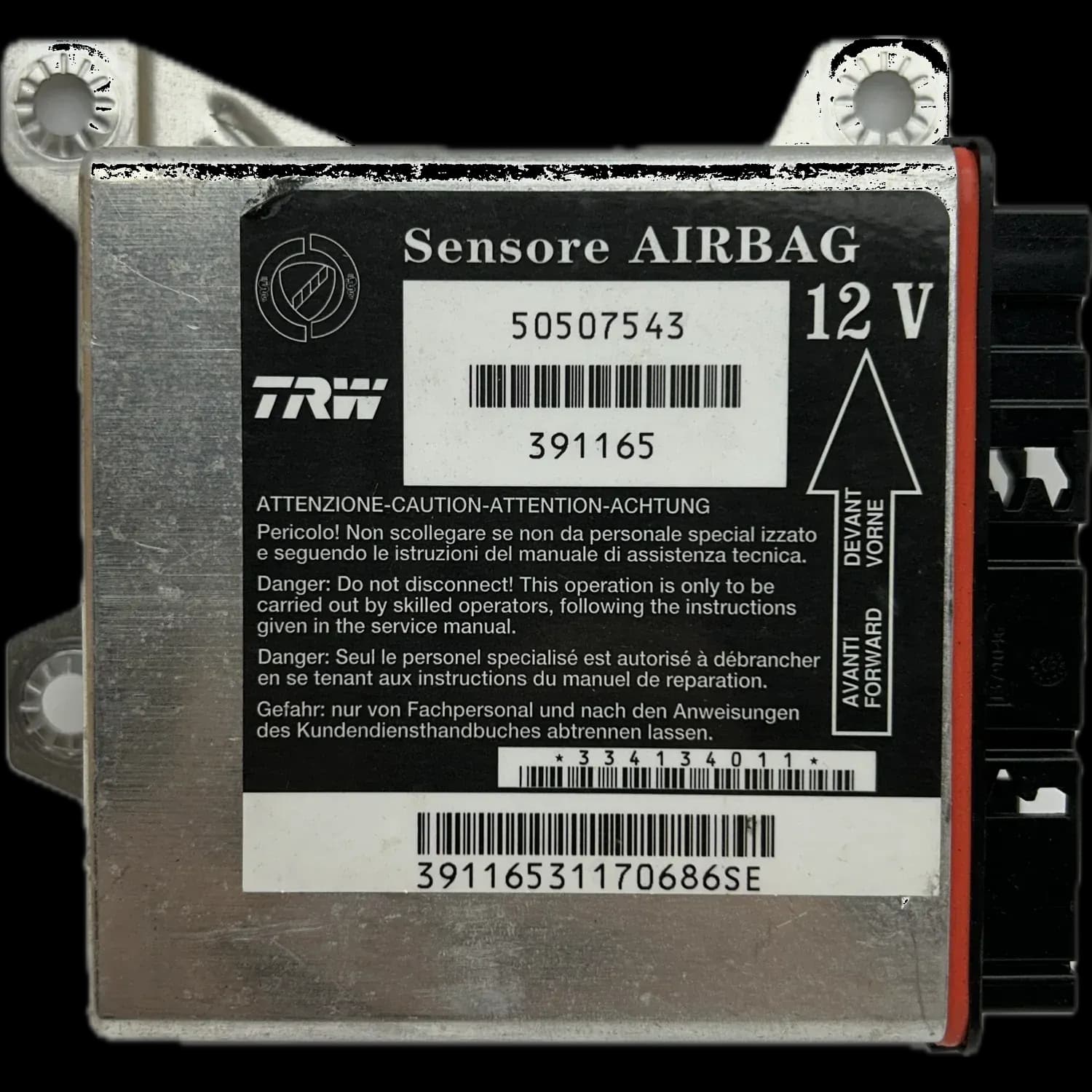 Alfa Romeo 159 939 Airbag-regeleenheid Reparatie