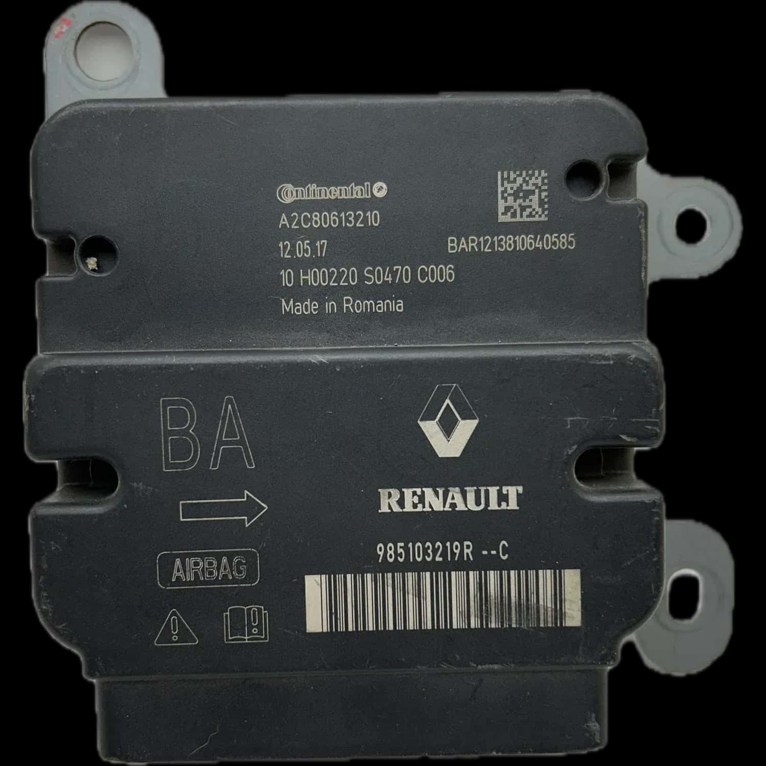 Dacia Lodgy I airbag-regeleenheid reparatie
