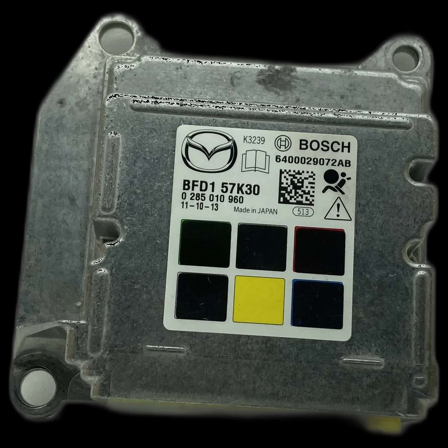 Mazda Mazda3 BL airbag-regeleenheid reparatie