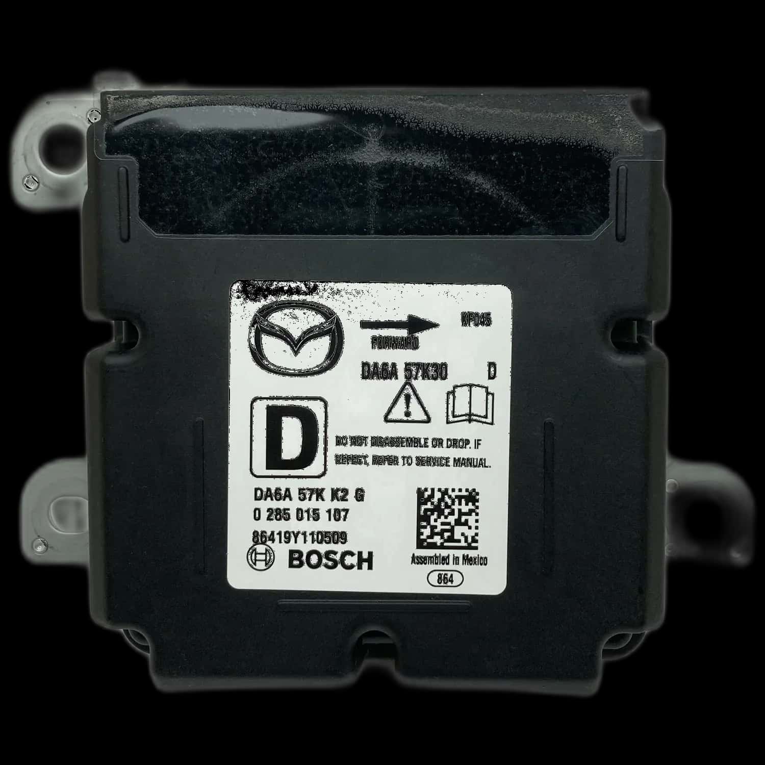 Mazda2 DJ airbag-regeleenheid reparatie