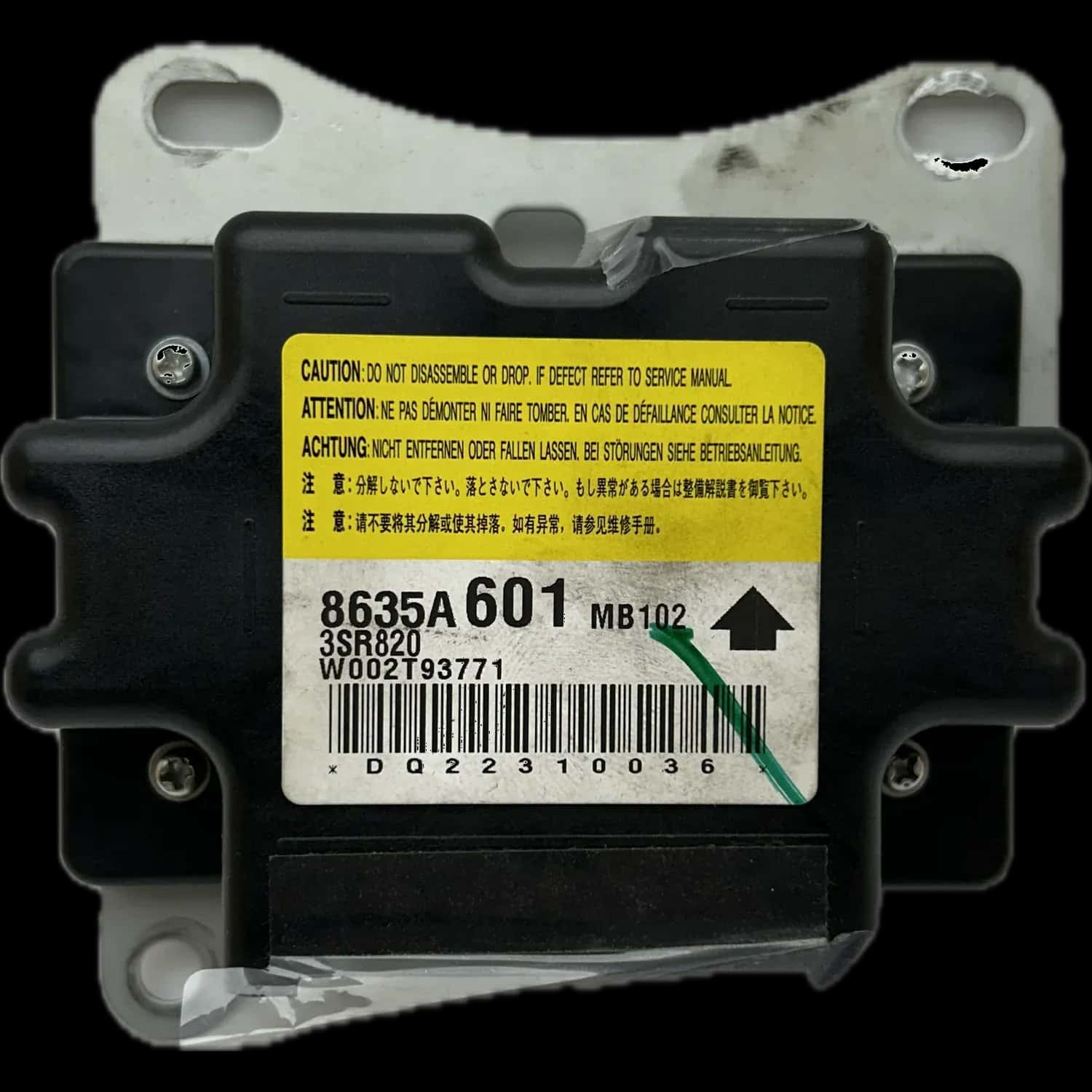 Mitsubishi Space Star A00 airbag-regeleenheid reparatie