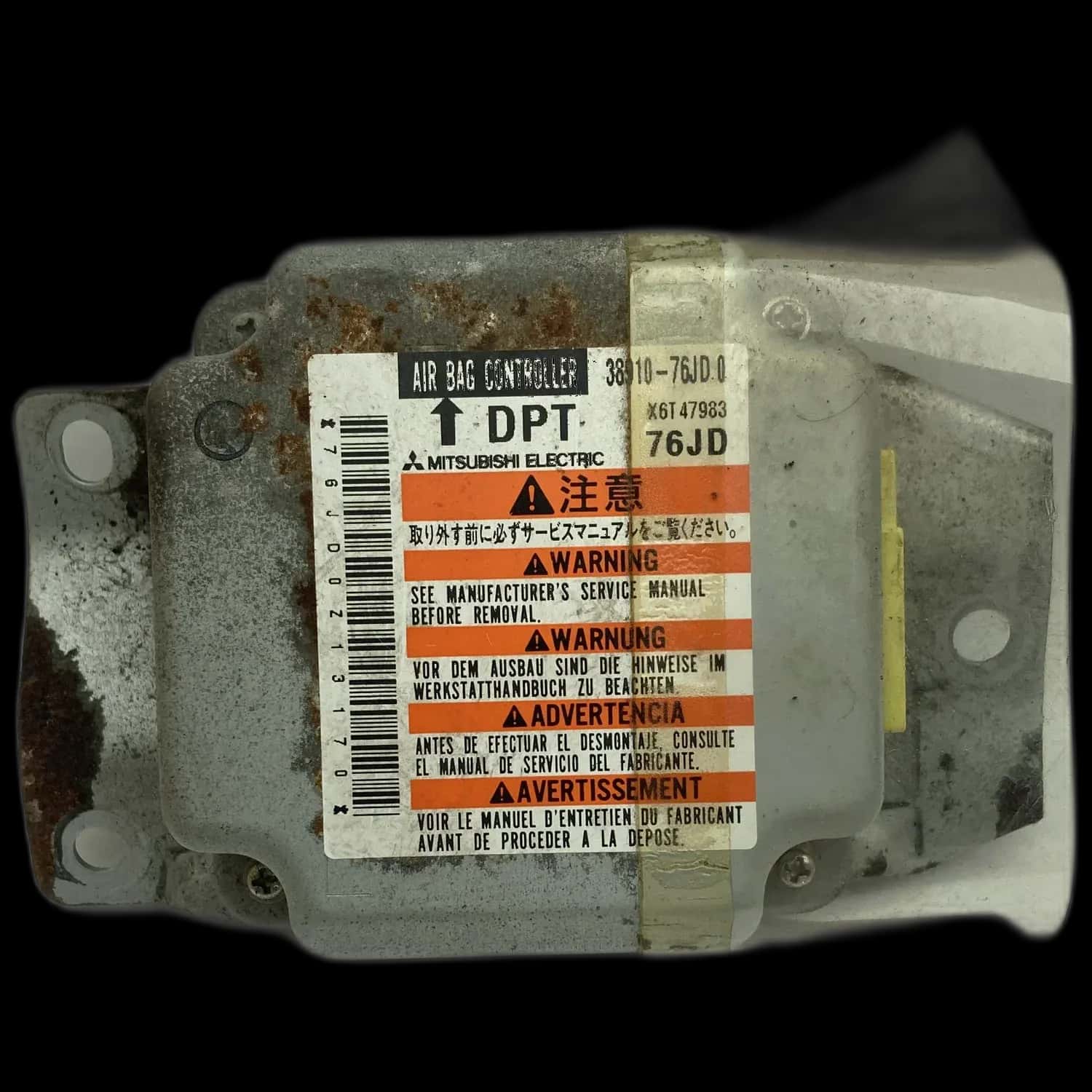Suzuki Jimny JB43 airbag-regeleenheid reparatie