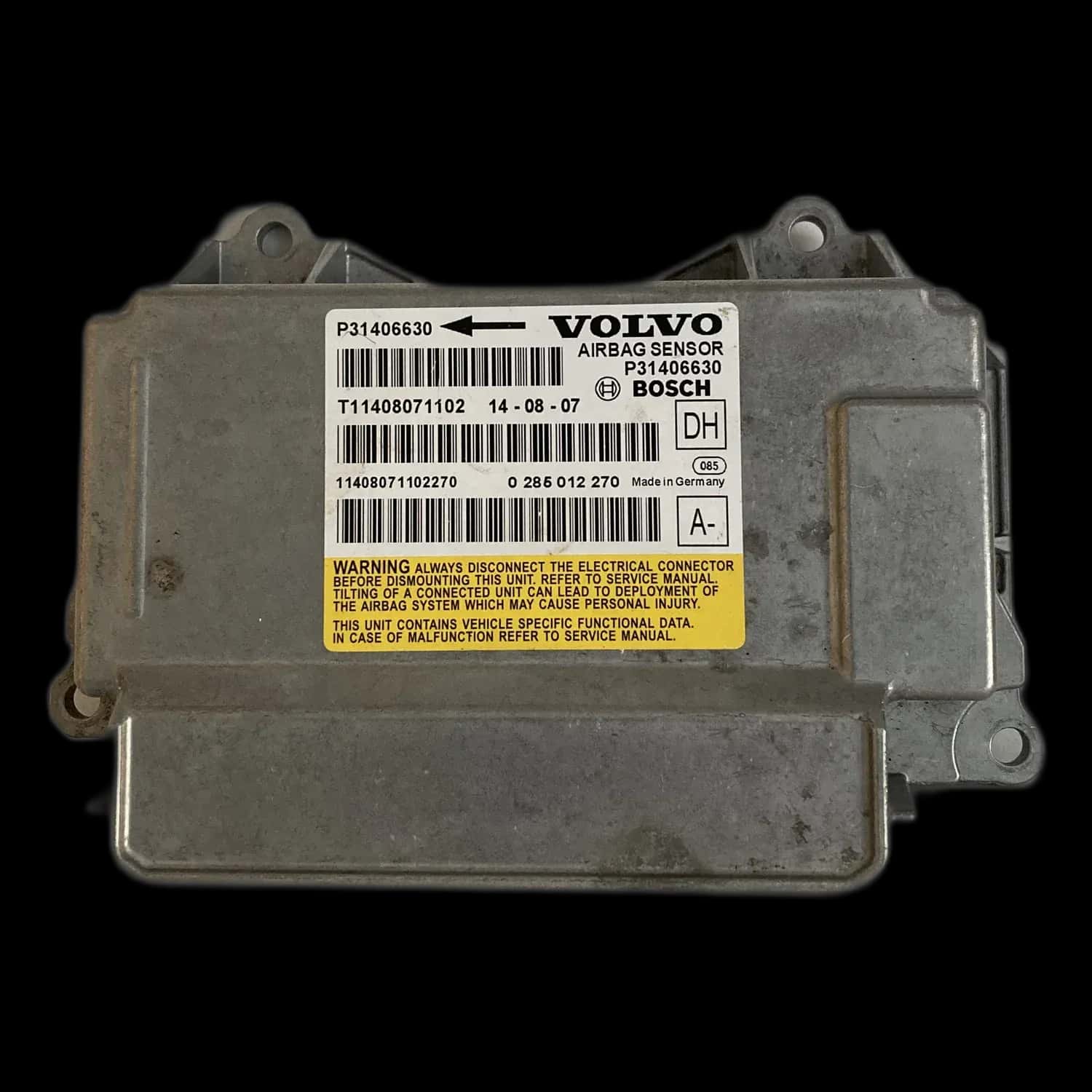 Volvo V70 Serie 2 Airbag-regeleenheid Reparatie