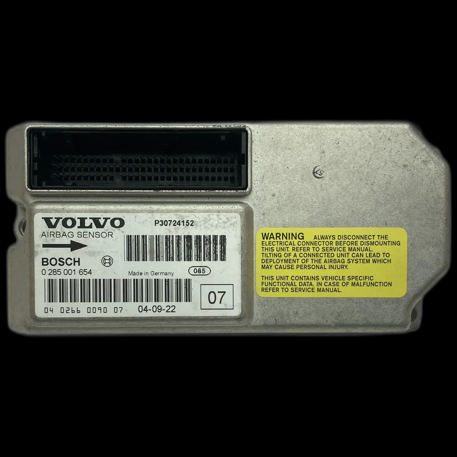 Volvo XC90 Serie 1 airbag-regeleenheid reparatie