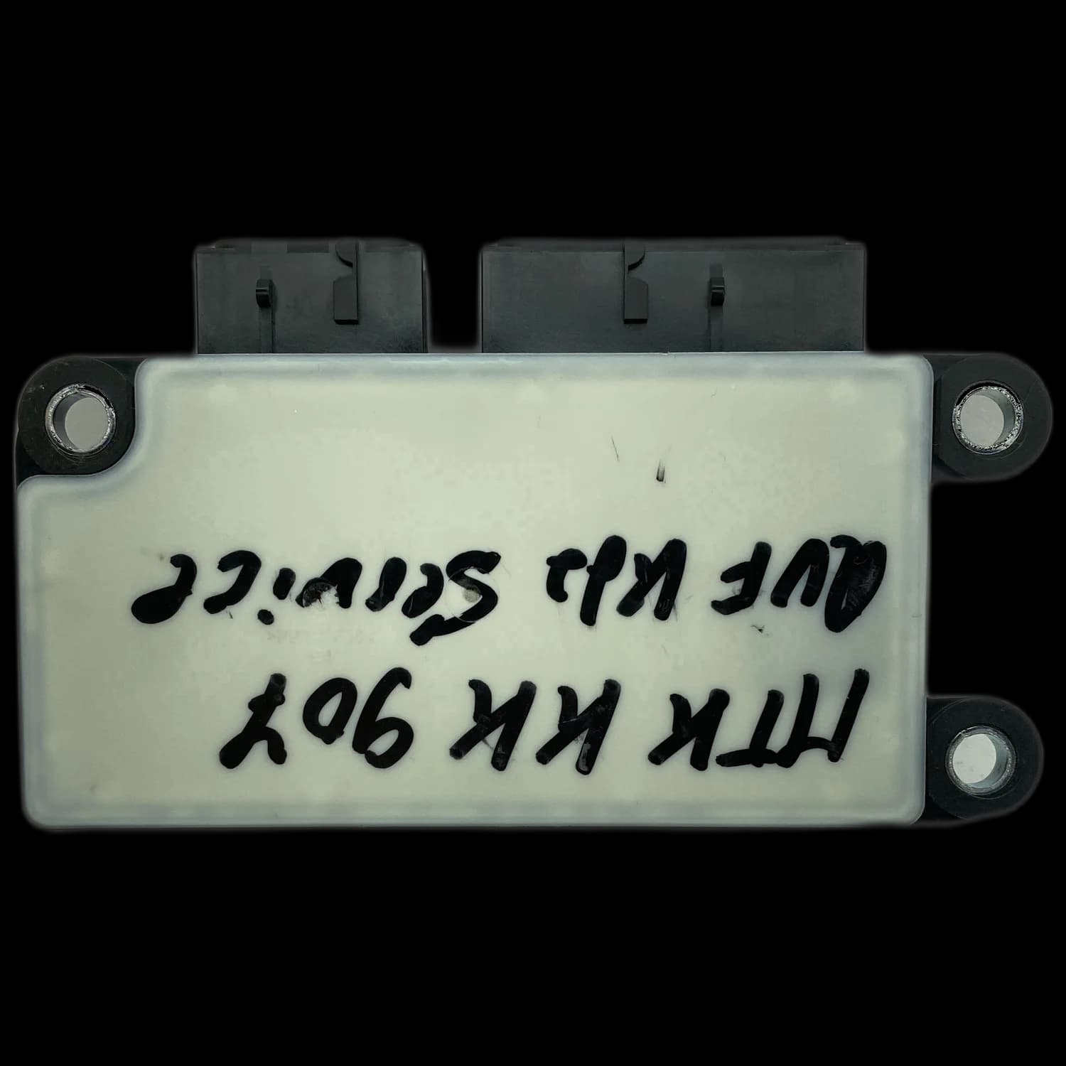 Airbag-regeleenheid 13597092, Achterkant