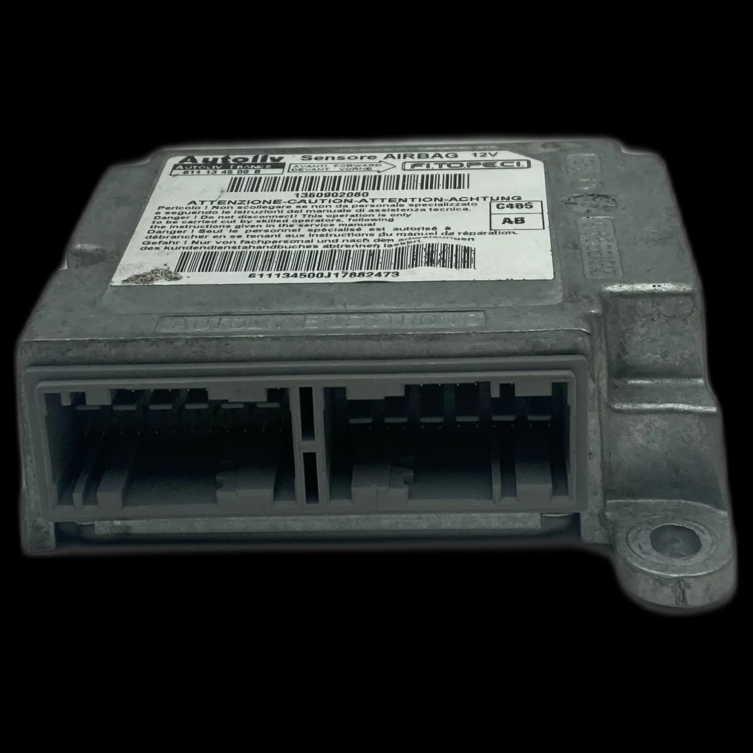 Airbagcomputer 1360902080, Stekker
