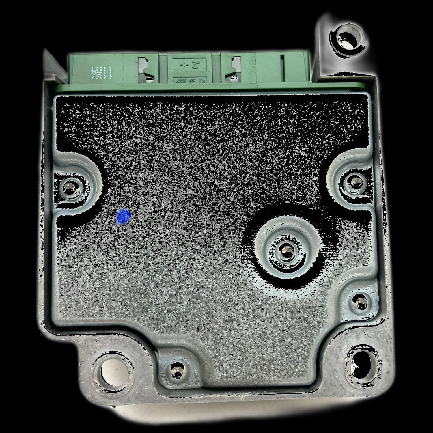 Airbagcomputer 01375110080, Achterkant
