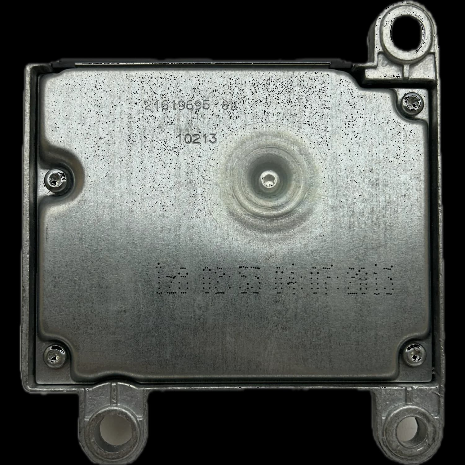 Airbagcomputer 1376420080, Achterkant