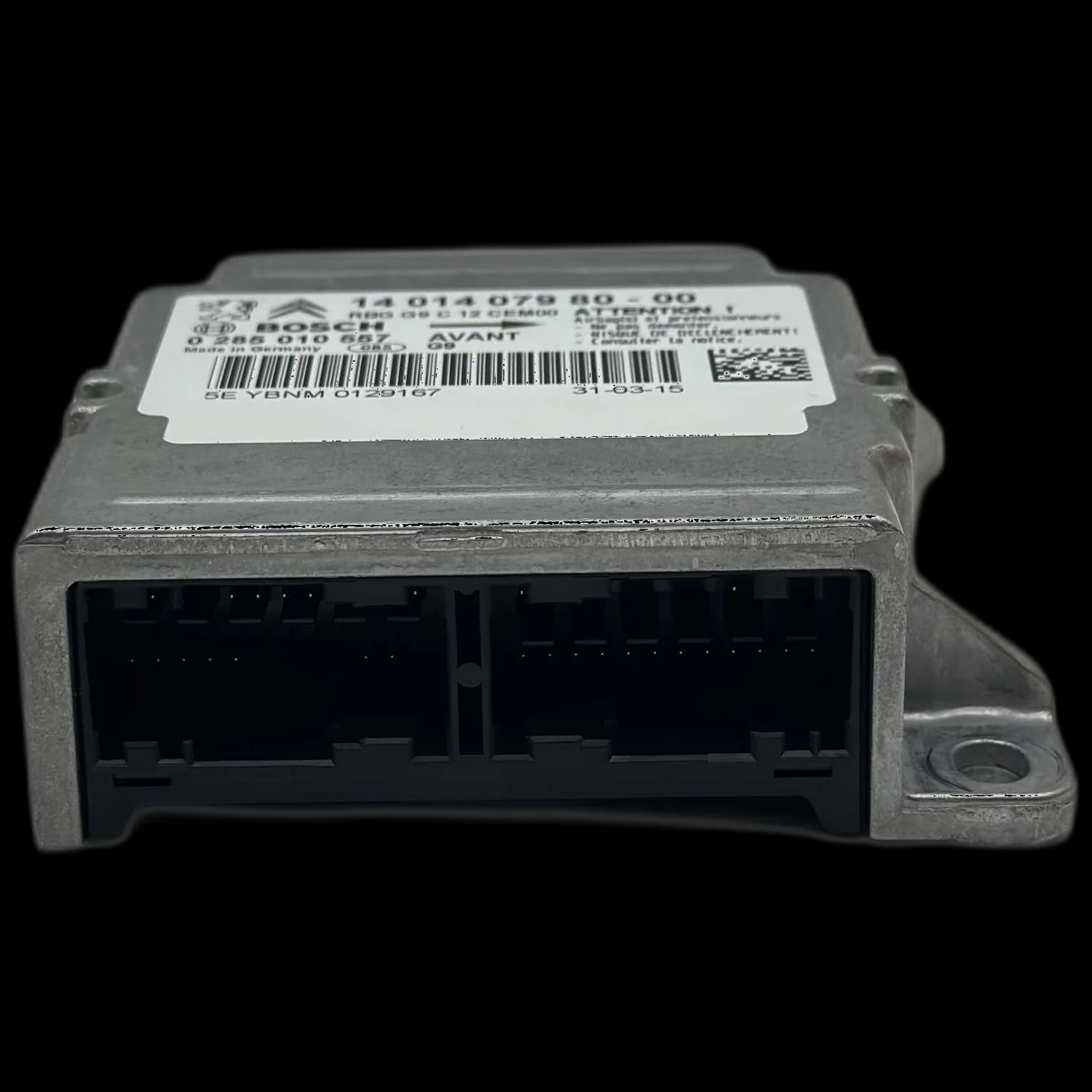 Airbagcomputer 1401407980-00, Stekker