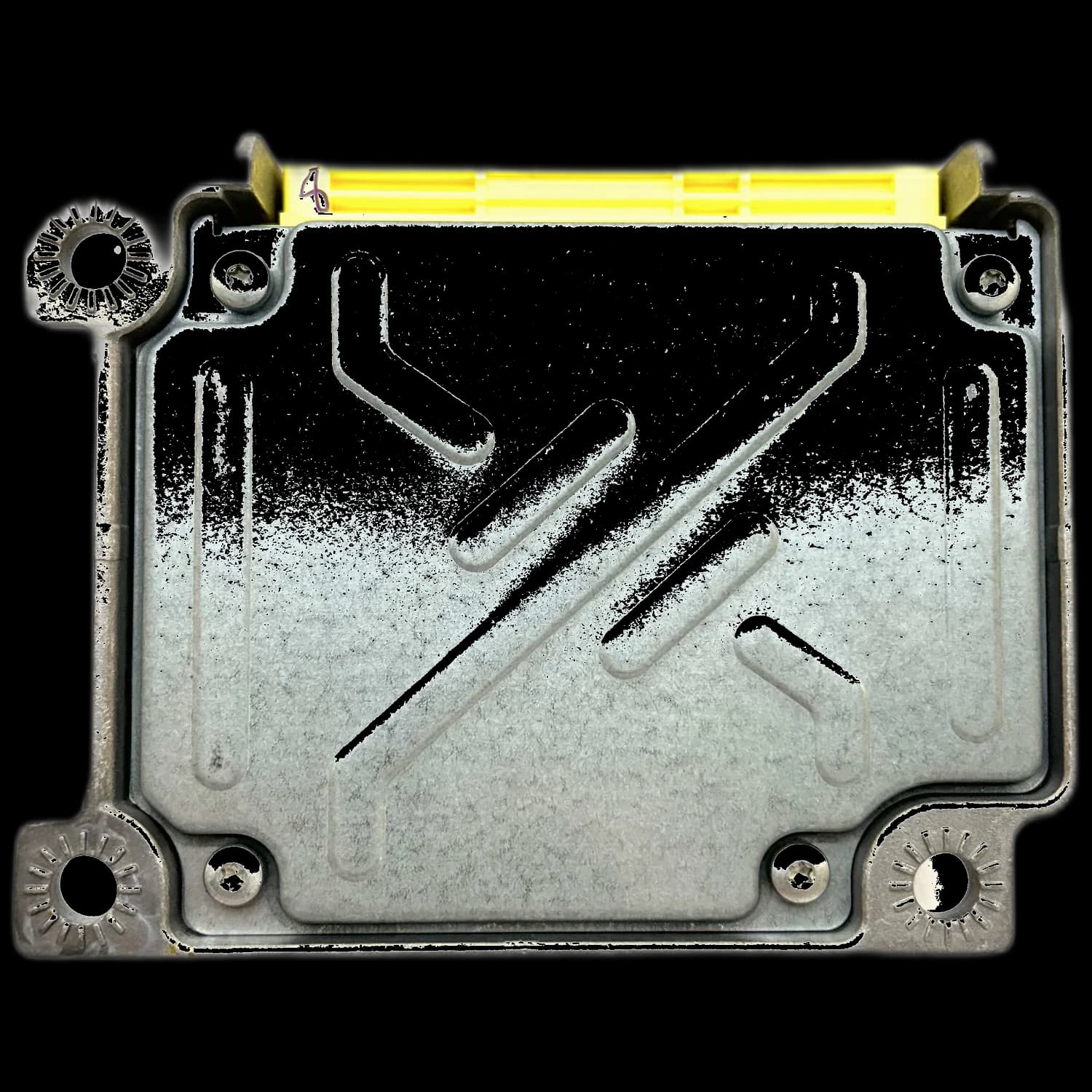Airbag-regeleenheid A1718203625, Achterkant