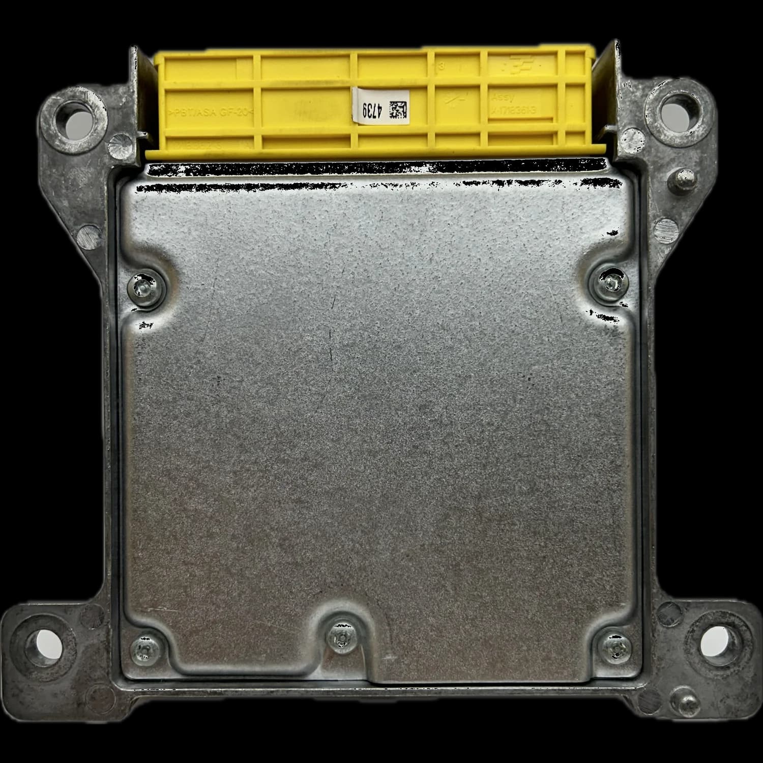 Airbagcomputer A2049012704, Achterkant