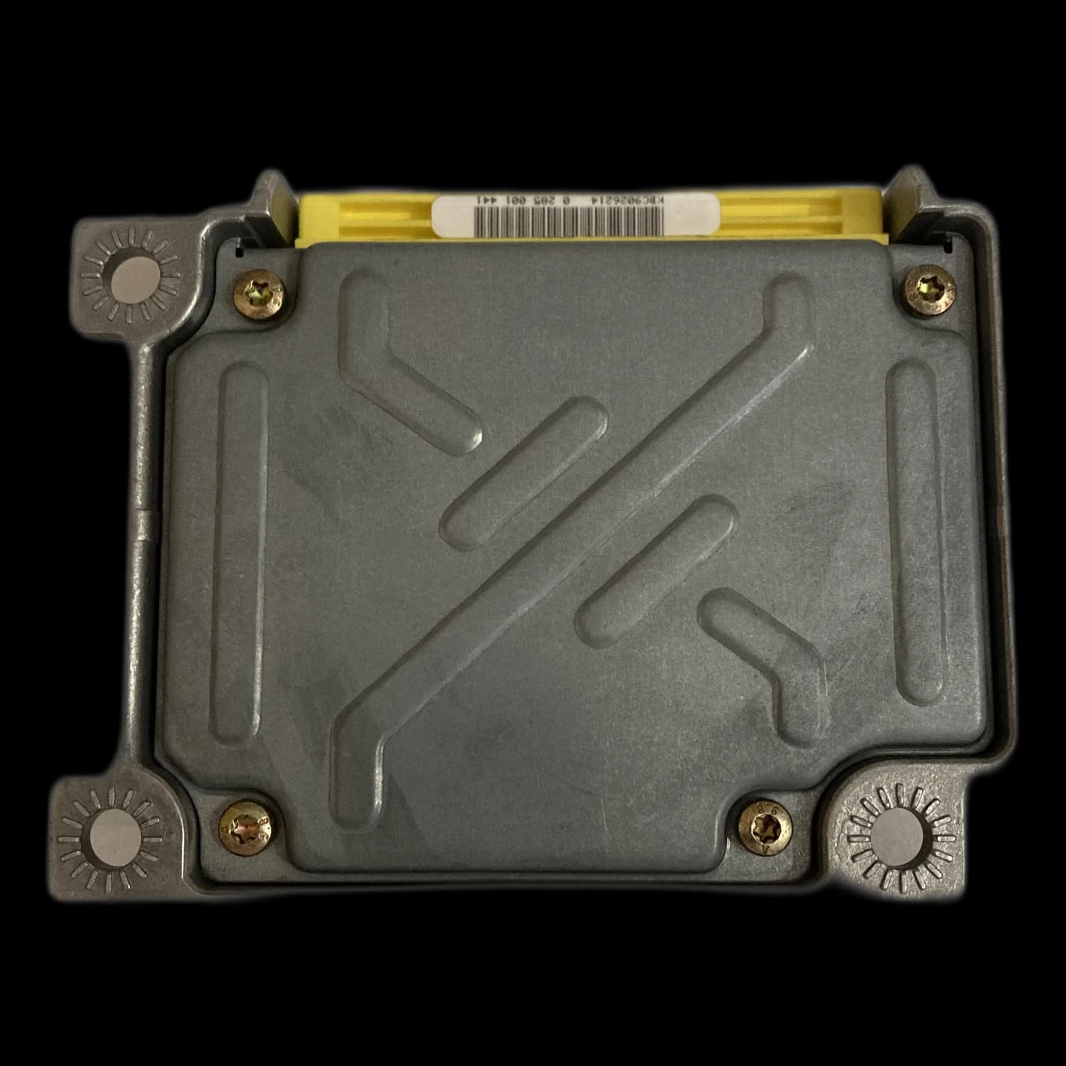 Airbagcomputer 0285001441, Achterkant