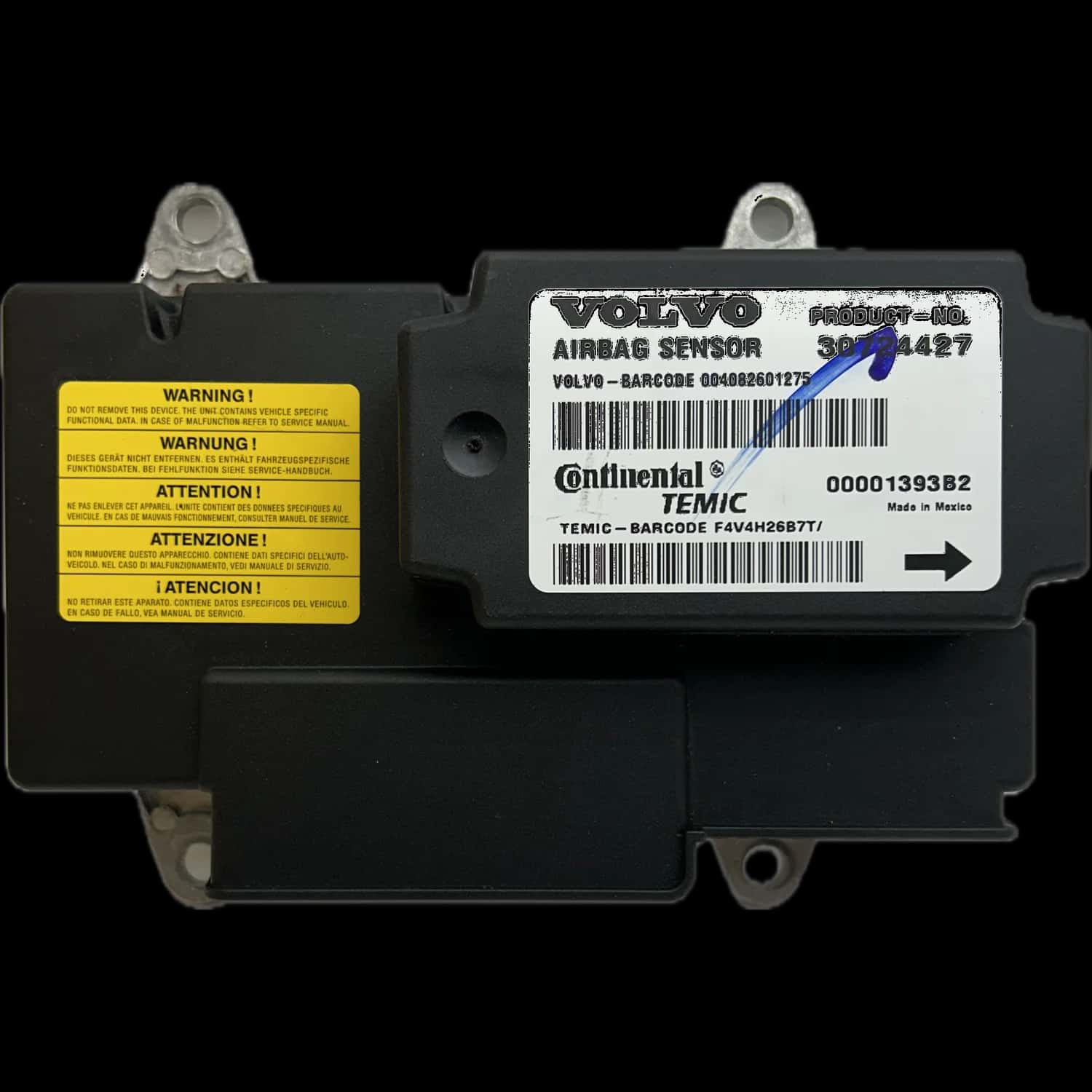 Volvo S40 M airbag-regeleenheid reparatie