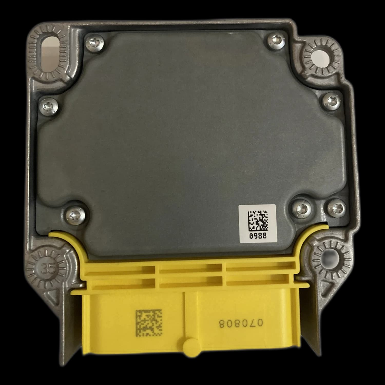 Airbagcomputer 3W7 909 601, Achterkant