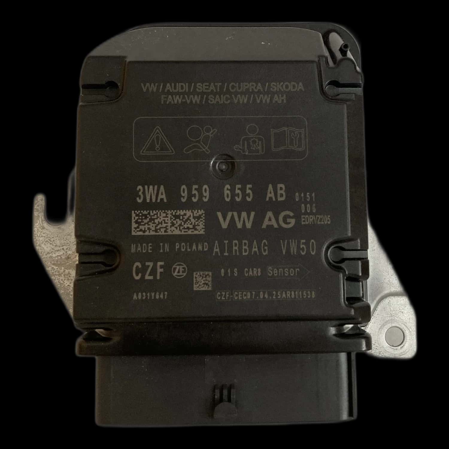 Skoda Enyaq iV 1 airbag-regeleenheid reparatie