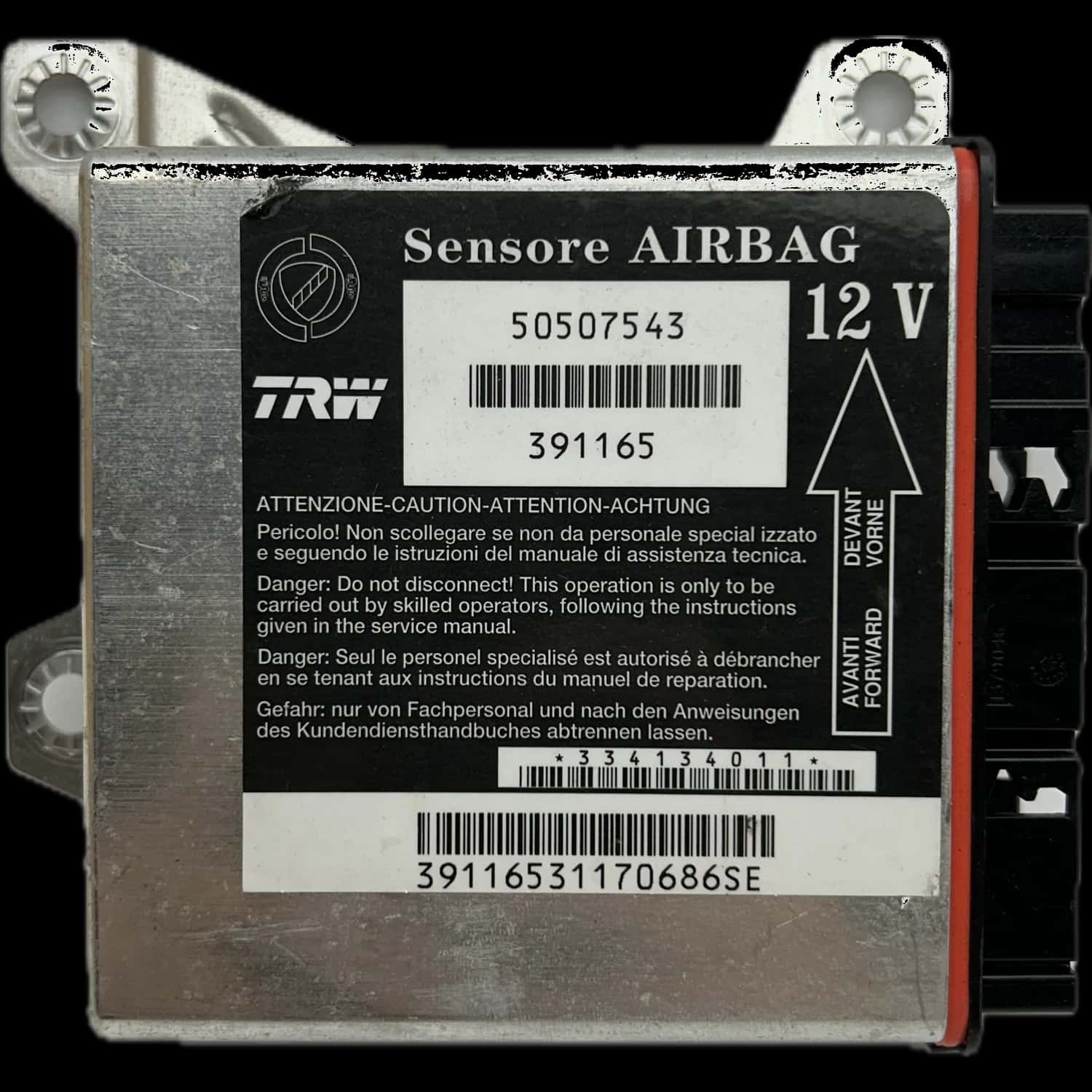 Alfa Romeo 159 939 Airbag-regeleenheid Reparatie