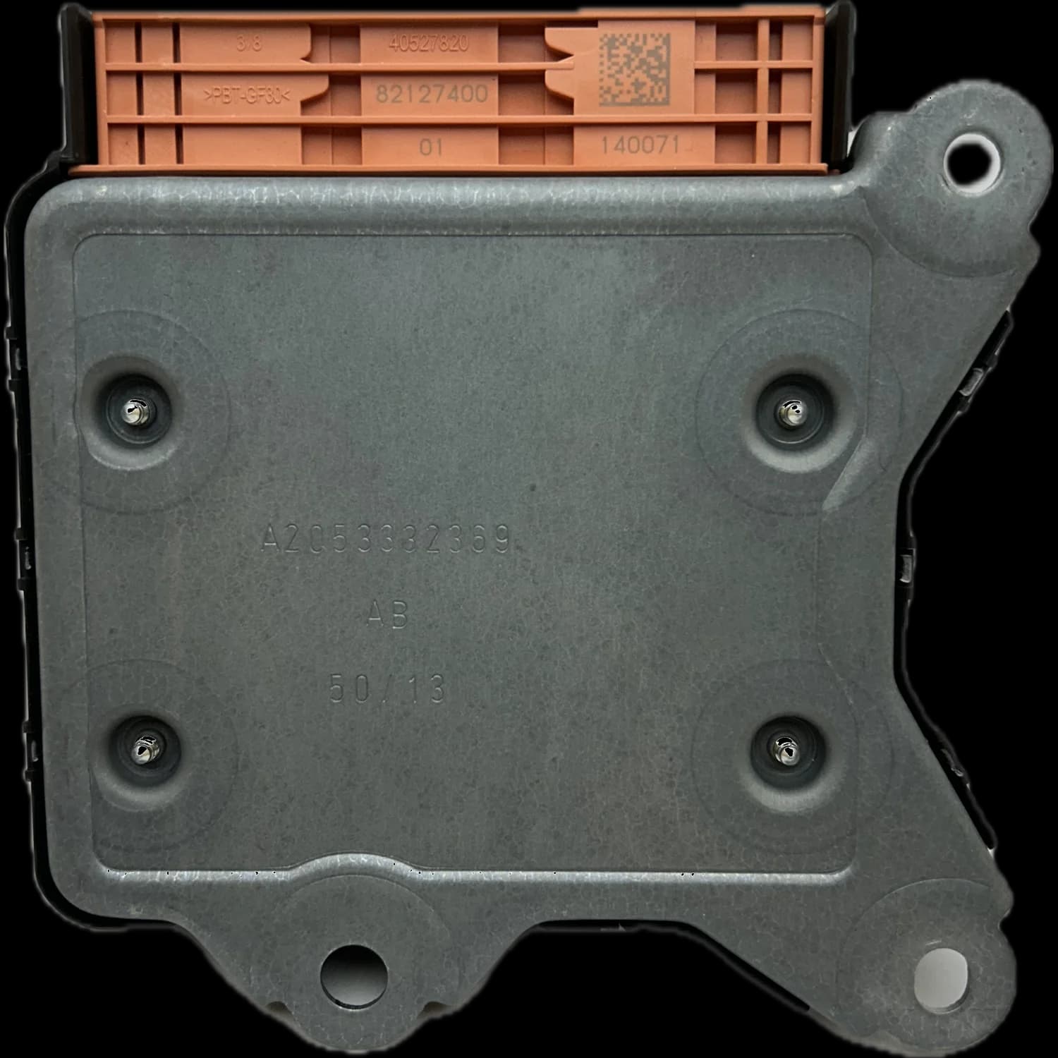 Airbagcomputer 51918659, Achterkant
