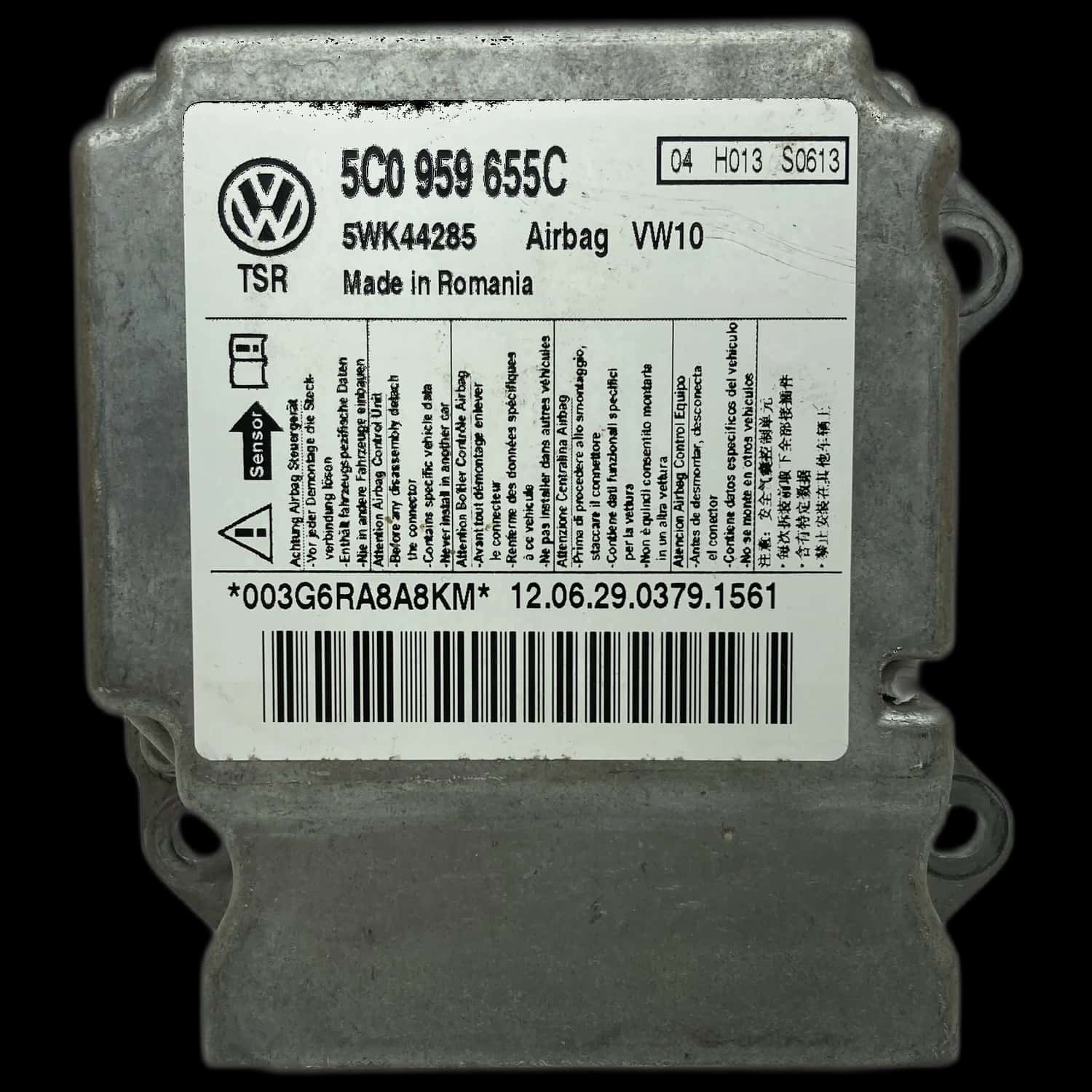 Skoda Yeti 5L airbag-regeleenheid reparatie