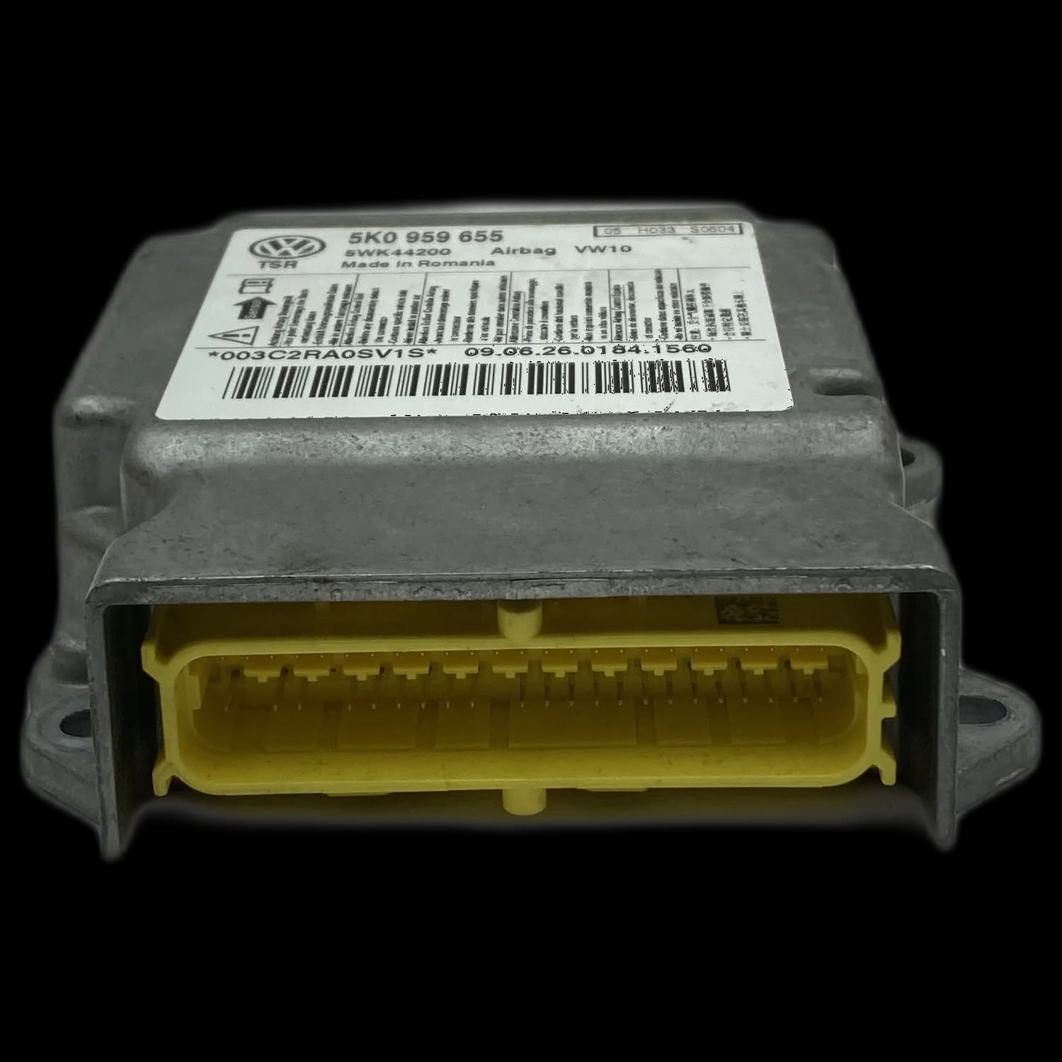Airbagcomputer 5K0959655, Stekker