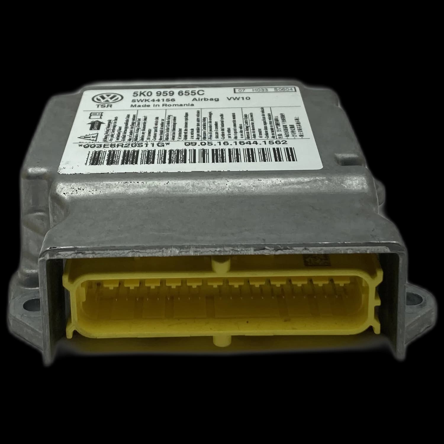 Airbagcomputer 5K0959655C, Stekker