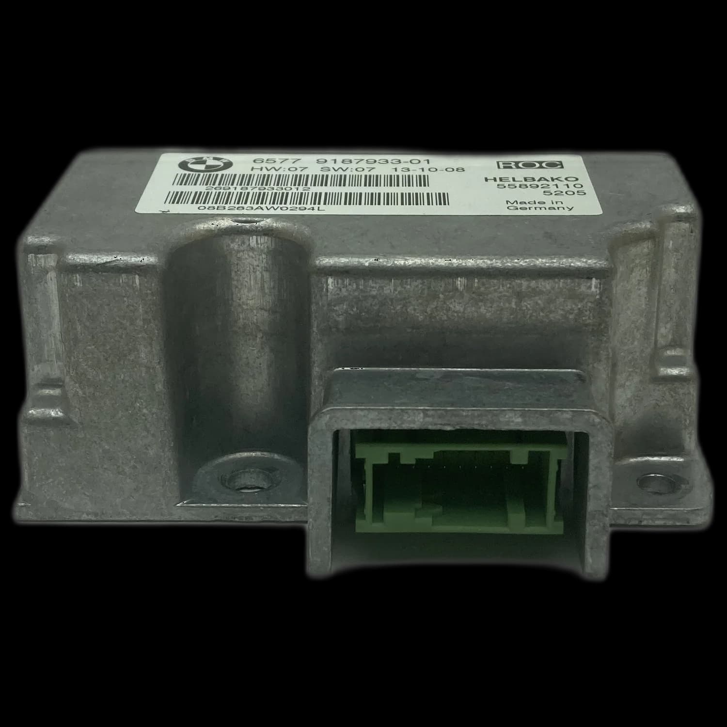 Airbagcomputer 6577 9187933-01, Stekker