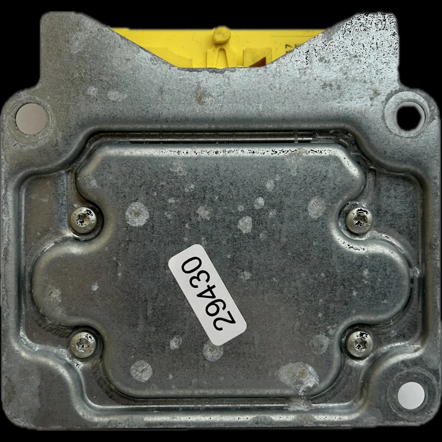 Airbagcomputer 7E0959655B, Achterkant