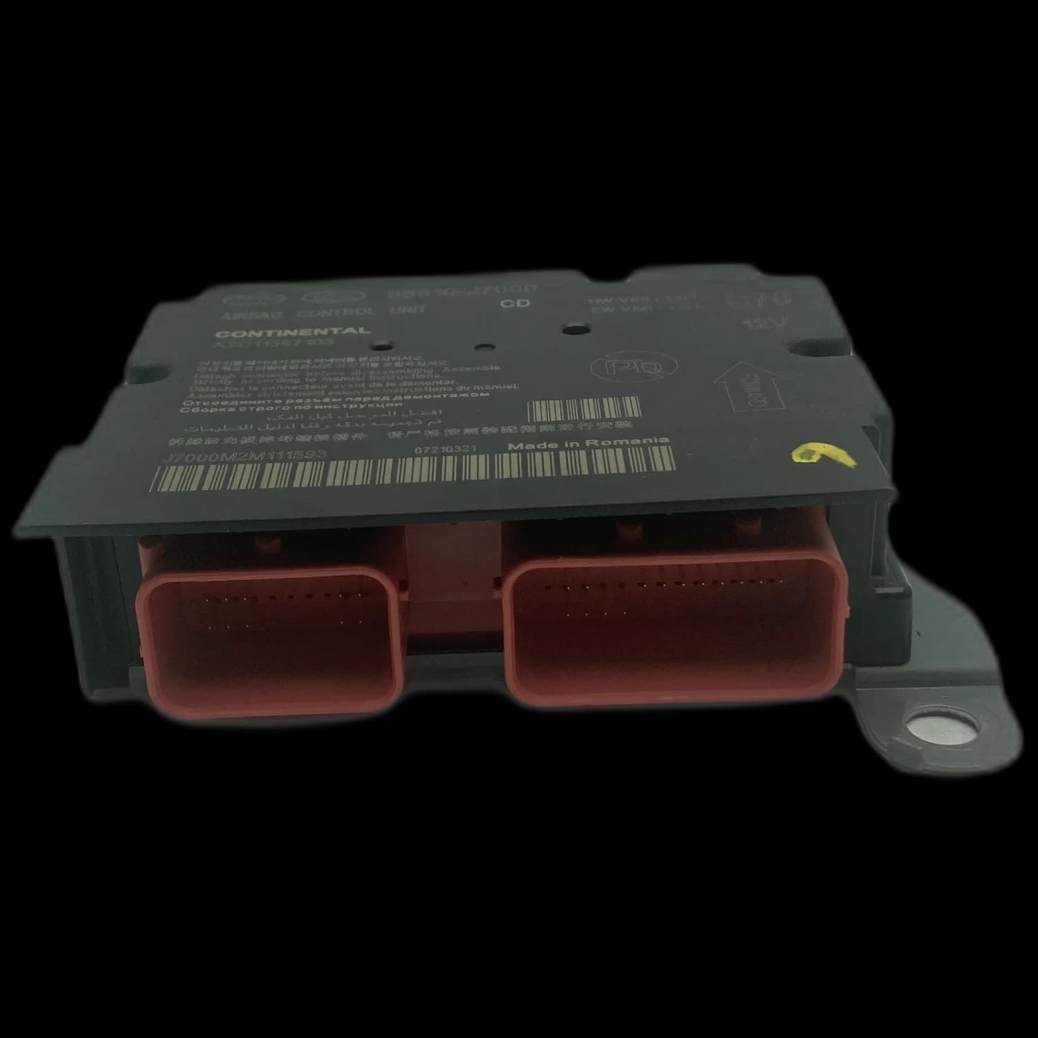 Airbagcomputer 95910-J7000, Stekker