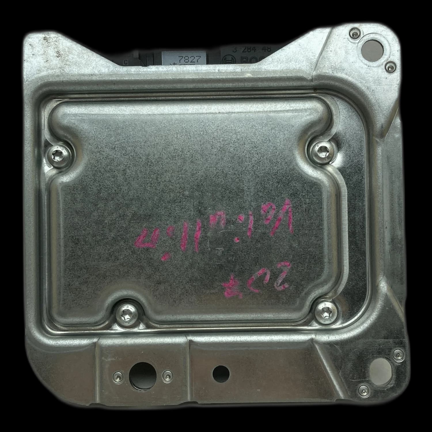 Airbagcomputer 96 668 439 80, Achterkant
