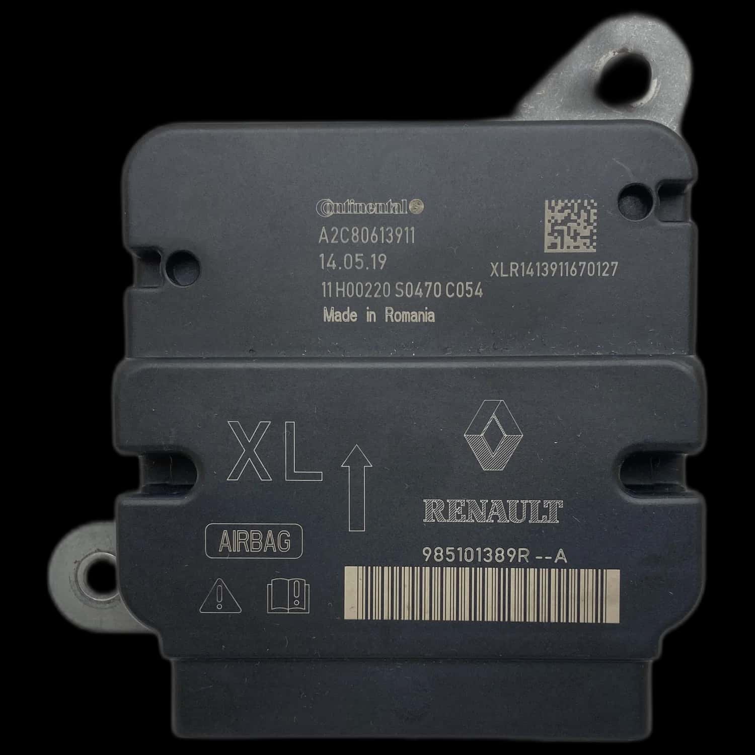 Renault Clio IV airbag-regeleenheid reparatie