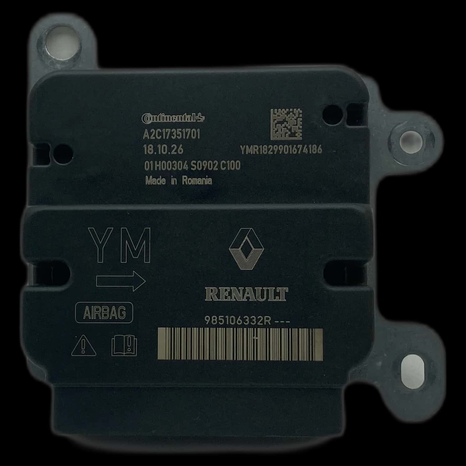 Dacia Logan MCV I airbag-regeleenheid reparatie