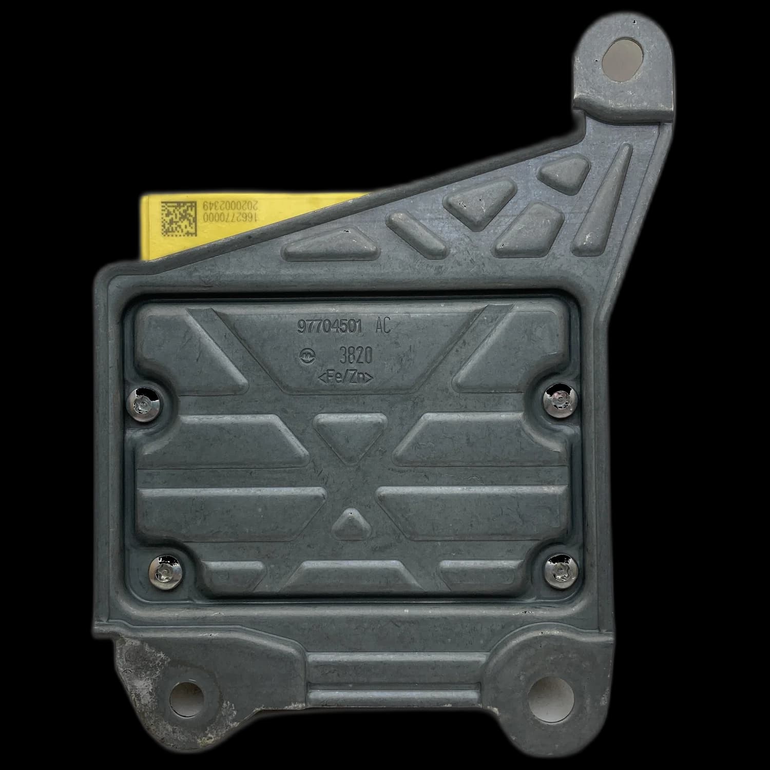 Airbagcomputer 985107593R, Achterkant