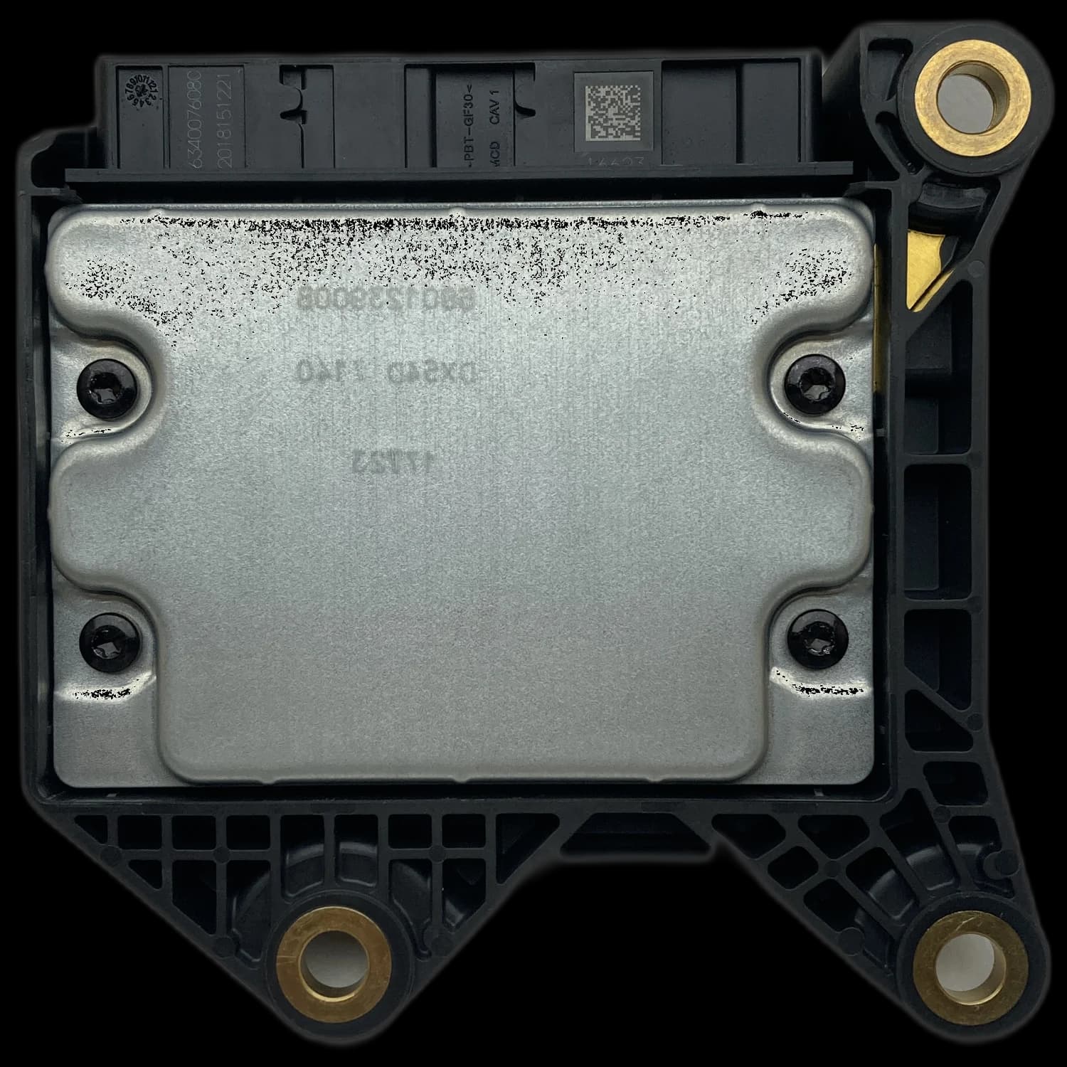 Airbagcomputer 9857895980, Achterkant