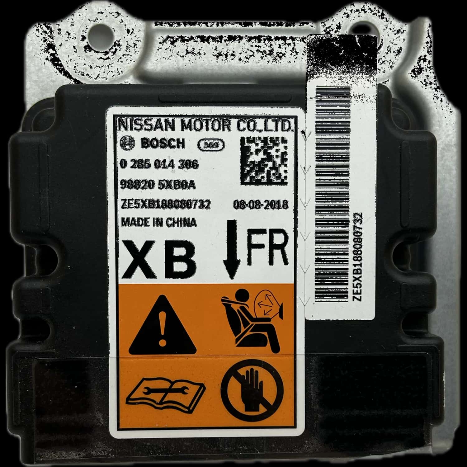 Nissan Navara D23 Airbag-regeleenheid Reparatie