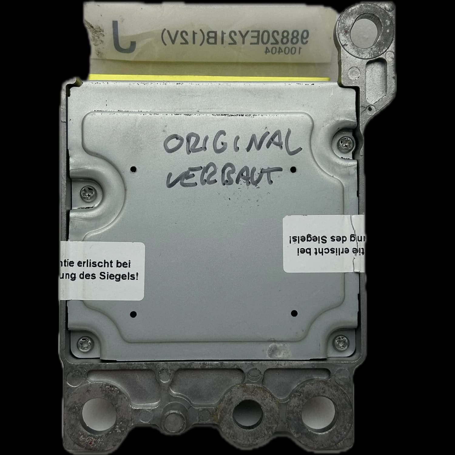 Airbagcomputer 98820EY21B, Achterkant