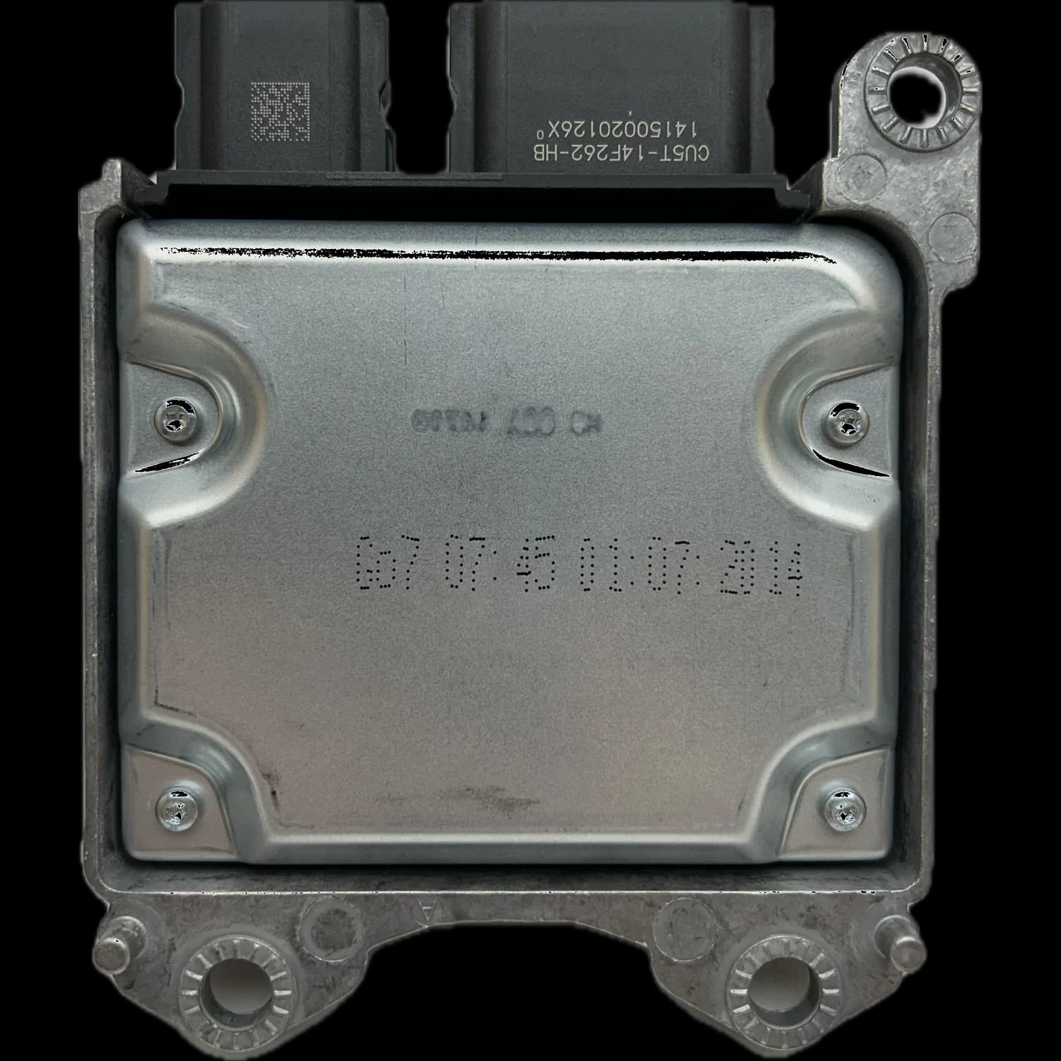 Airbagcomputer DT1T-14B321-DF, Achterkant