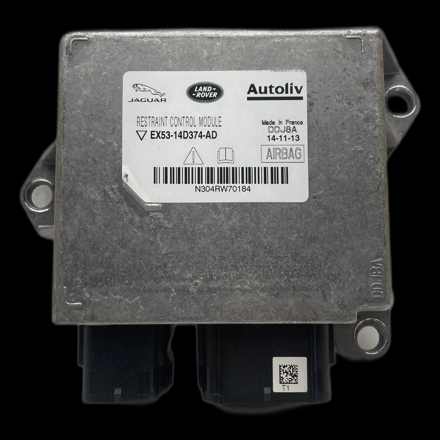 Airbagcomputer EX53-14D374-AD, Etiket