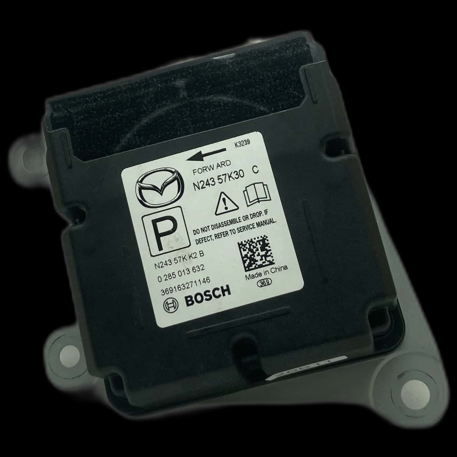 Mazda MX-5 ND airbag-regeleenheid reparatie