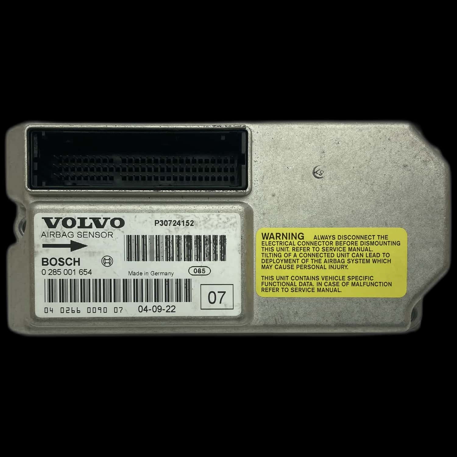 Volvo XC90 C airbag-regeleenheid reparatie