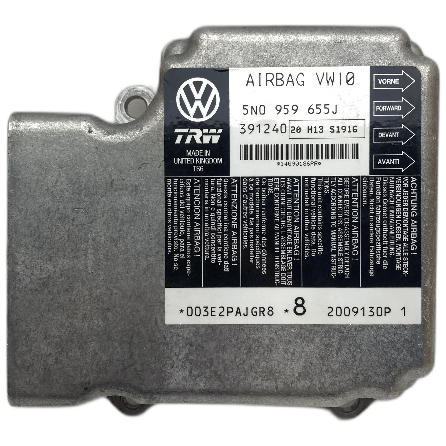 Volkswagen Passat B7 3C Airbag-Steuergerät Reparatur