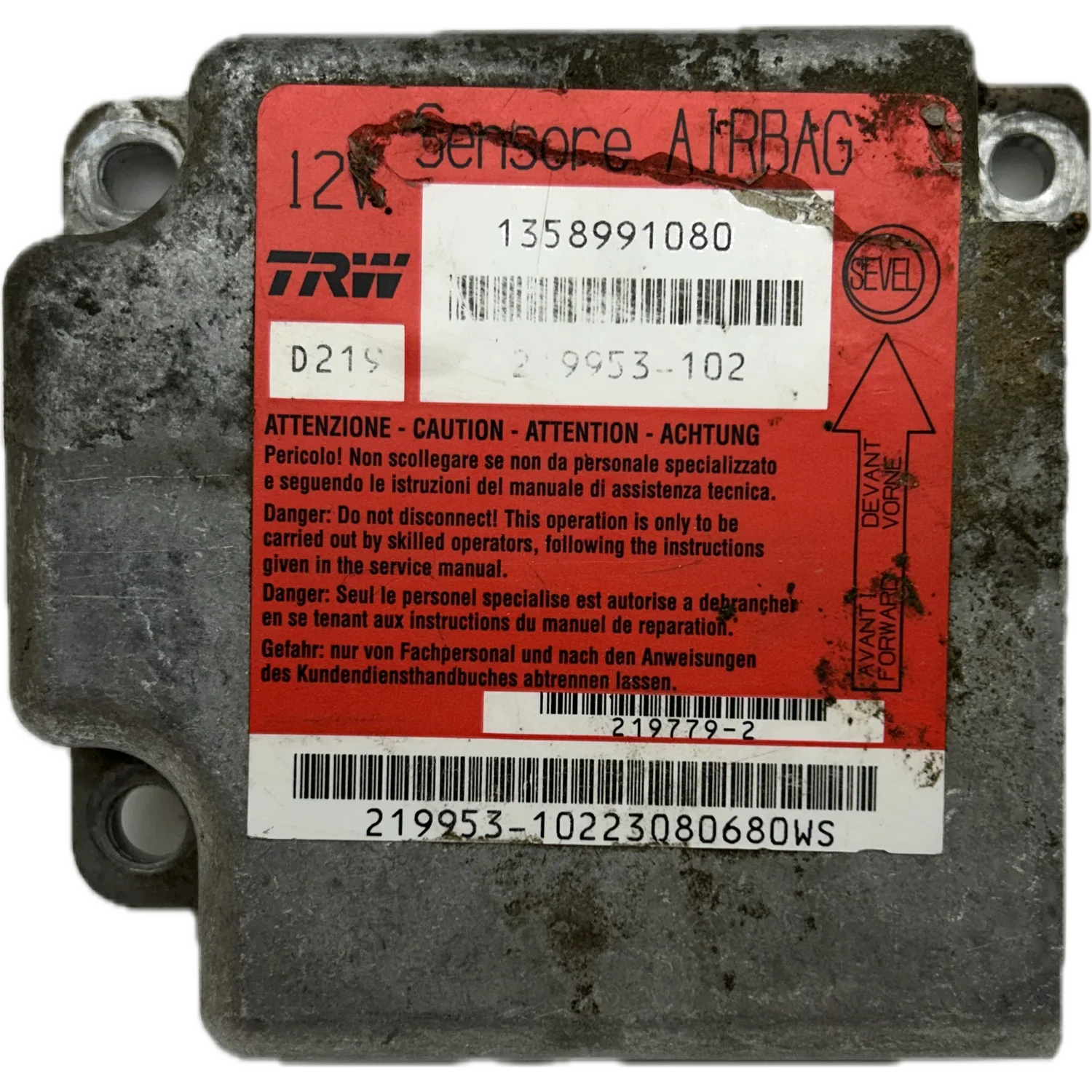 Peugeot Boxer III Airbag-Steuergerät Reparatur