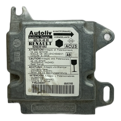 Renault Kangoo I Airbag-Steuergerät Reparatur