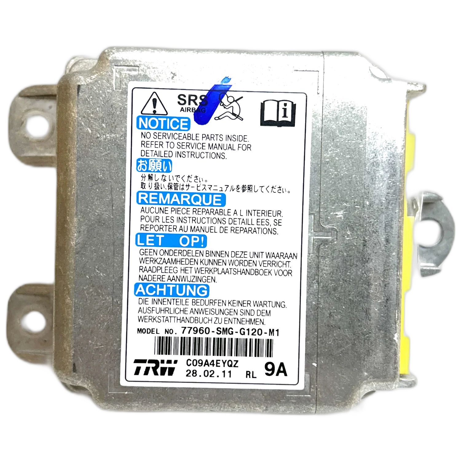 Honda Civic 9th Gen Airbag-Steuergerät Reparatur