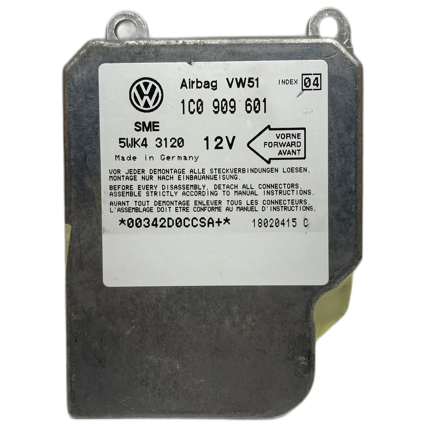 Volkswagen Lupo 6X Airbag-Steuergerät Reparatur