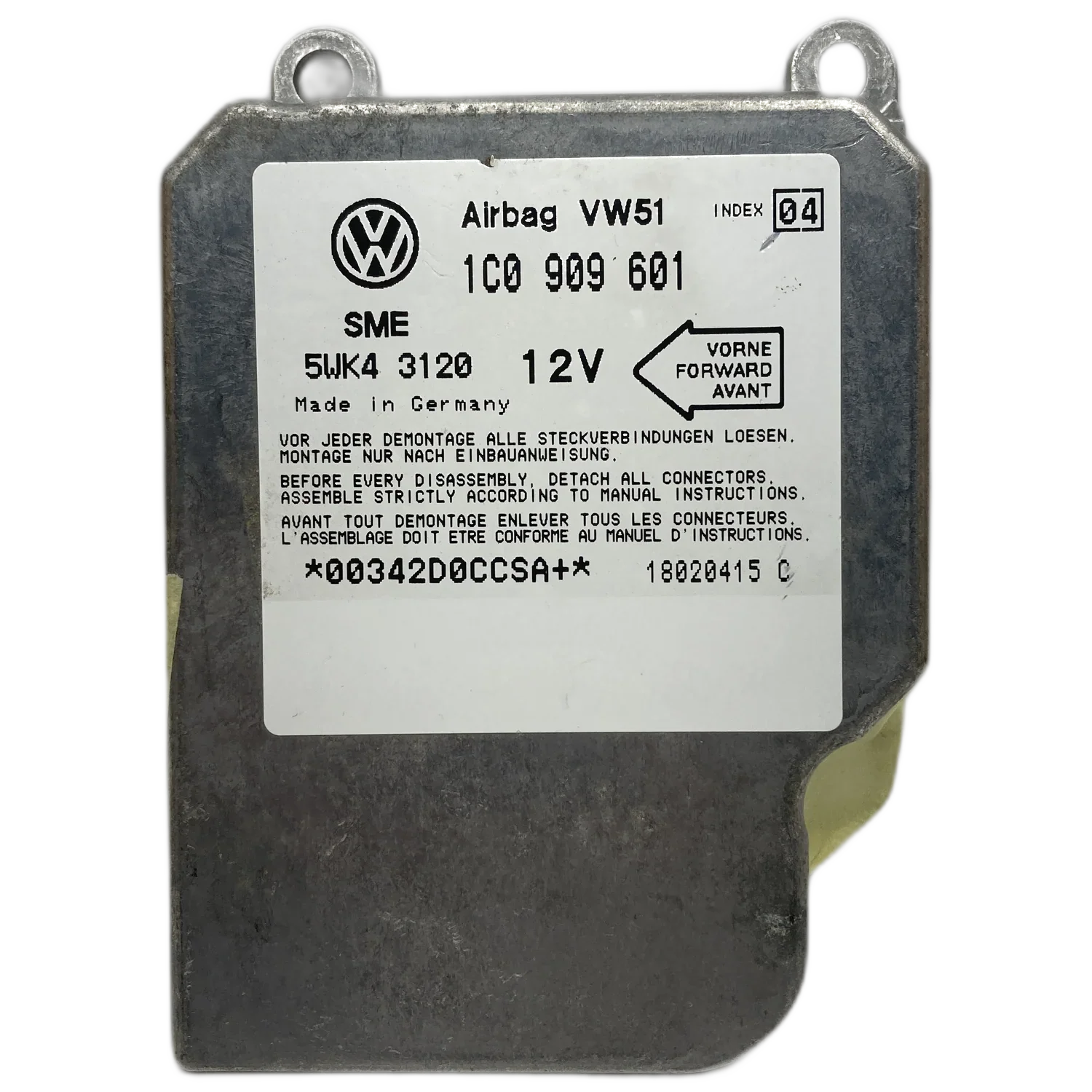 Volkswagen Lupo 6X Airbag-Steuergerät Reparatur