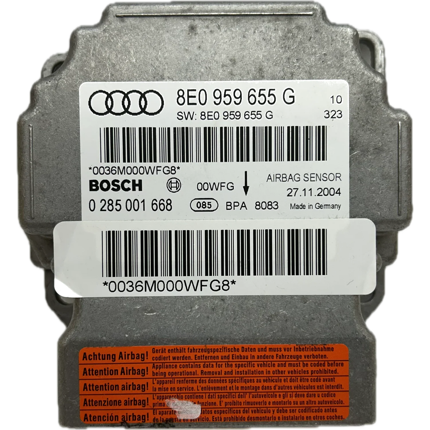 Audi RS4 B7 Airbag-Steuergerät Reparatur