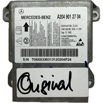 Mercedes-Benz C-Klasse W204 Airbag-Steuergerät Reparatur