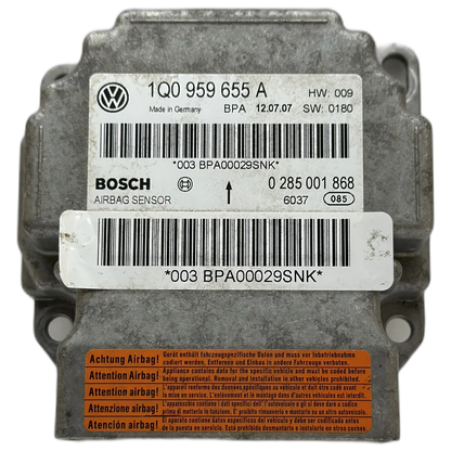 Volkswagen Eos 1F Airbag-Steuergerät Reparatur